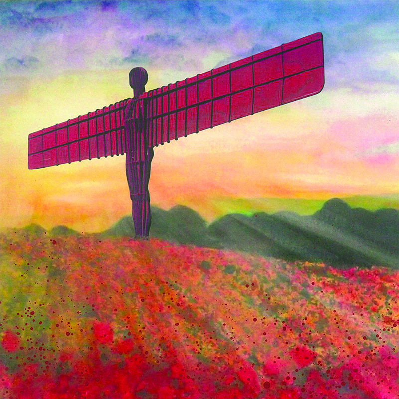 Angel of the North - Poppies